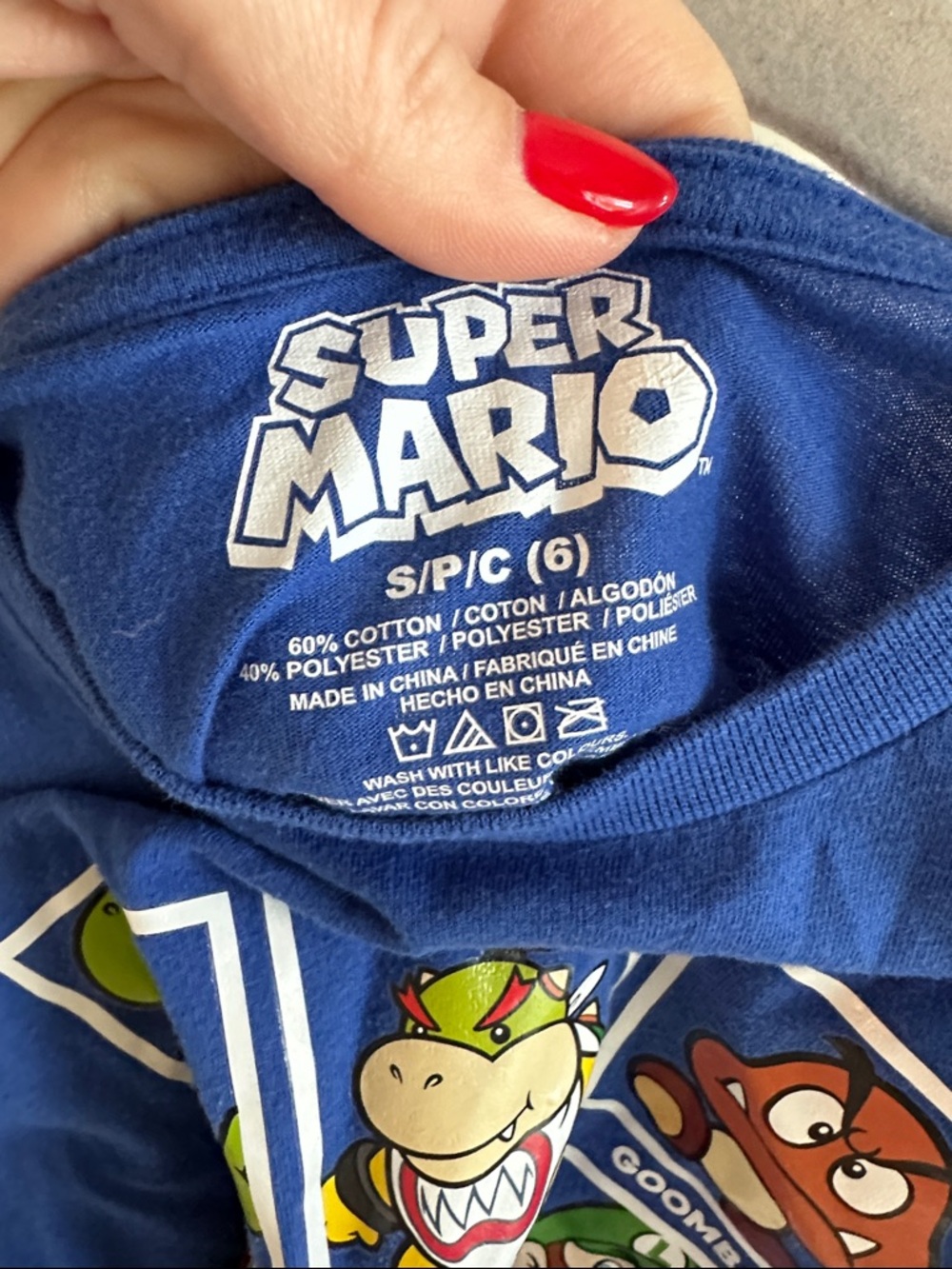 Bundle of 2 Mario Short Sleeve T-Shirts Size Small - Picture 10 of 16